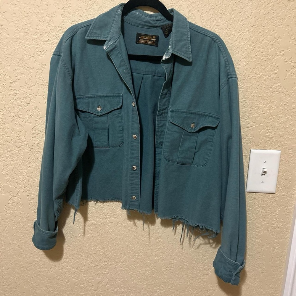 Eddie Bauer Blue Denim Jacket